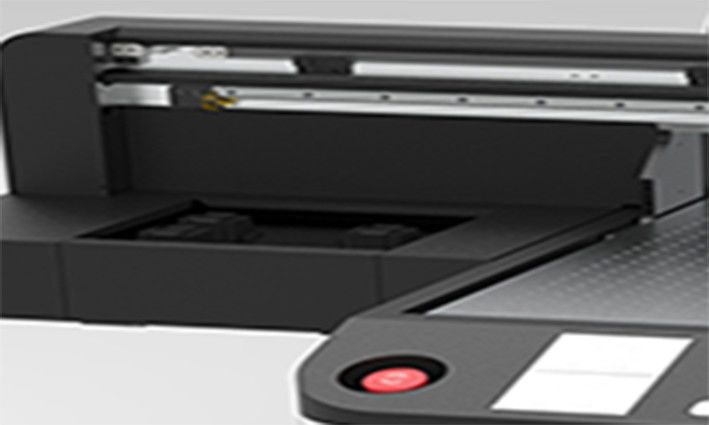 Van de het Hoofd UV Flatbed Printer van de Epsondruk de Hulpeffect 3d Uvprinter For Acrylic