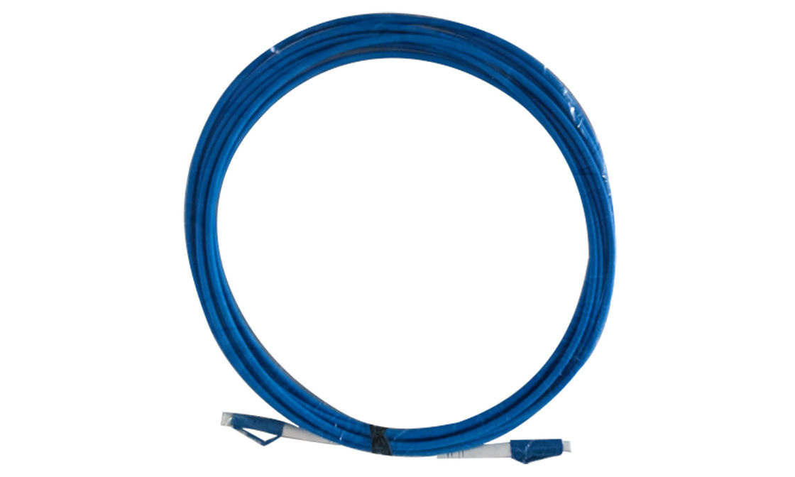 Blauwe glasvezelkabel voor binnenshuis 4M of 6M lengte