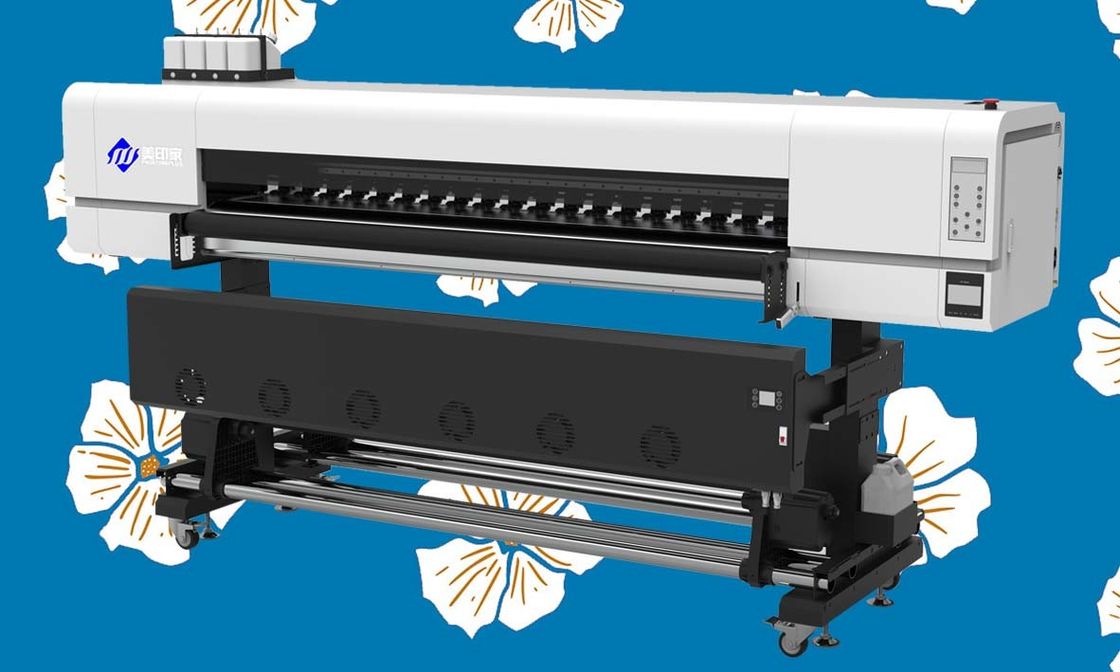 Goed doorlaatbaar grootformaatprinter 192 CM YMCK Kleurmanagement Sublimatieprinter