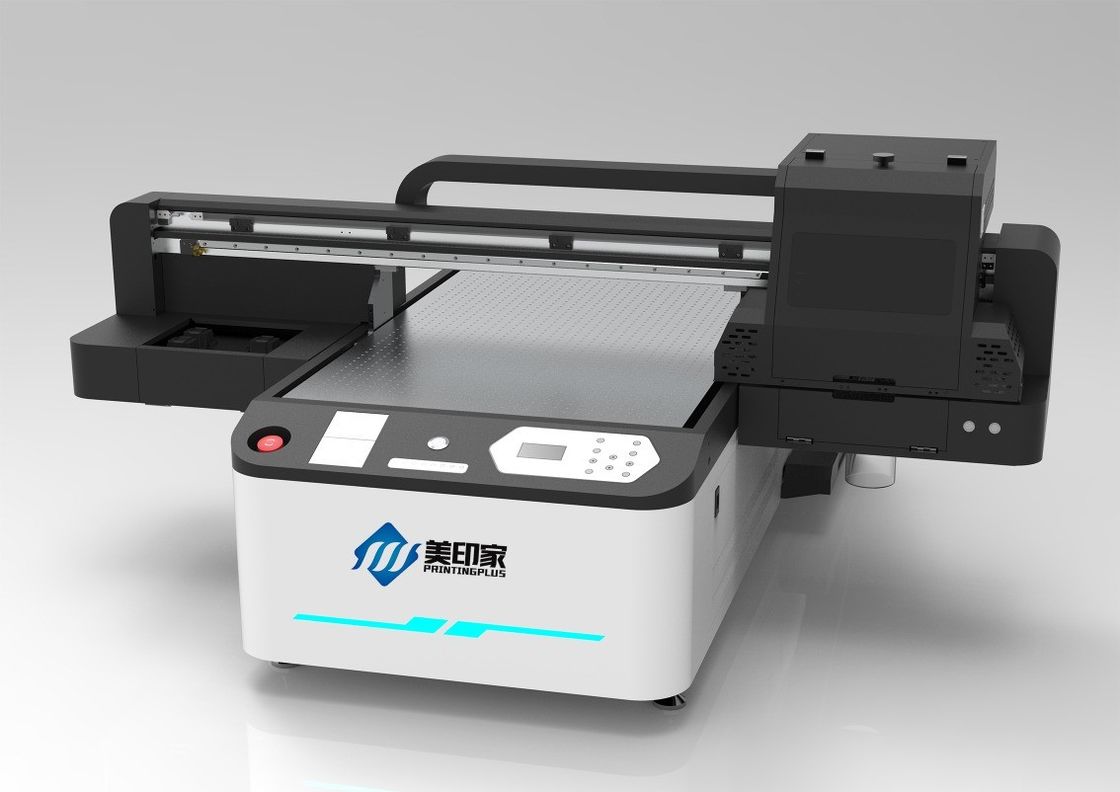 6 Doorgangssnelheid CMYK UV-platbedprinter met een hoge capaciteit voor meerdere materialen