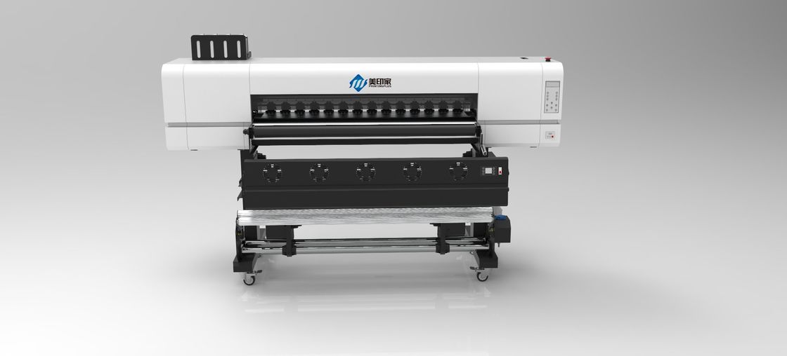 ECO-oplosmiddelprinter met 720*2400 DPI-resolutie en kabelinterface voor op water gebaseerde inkt