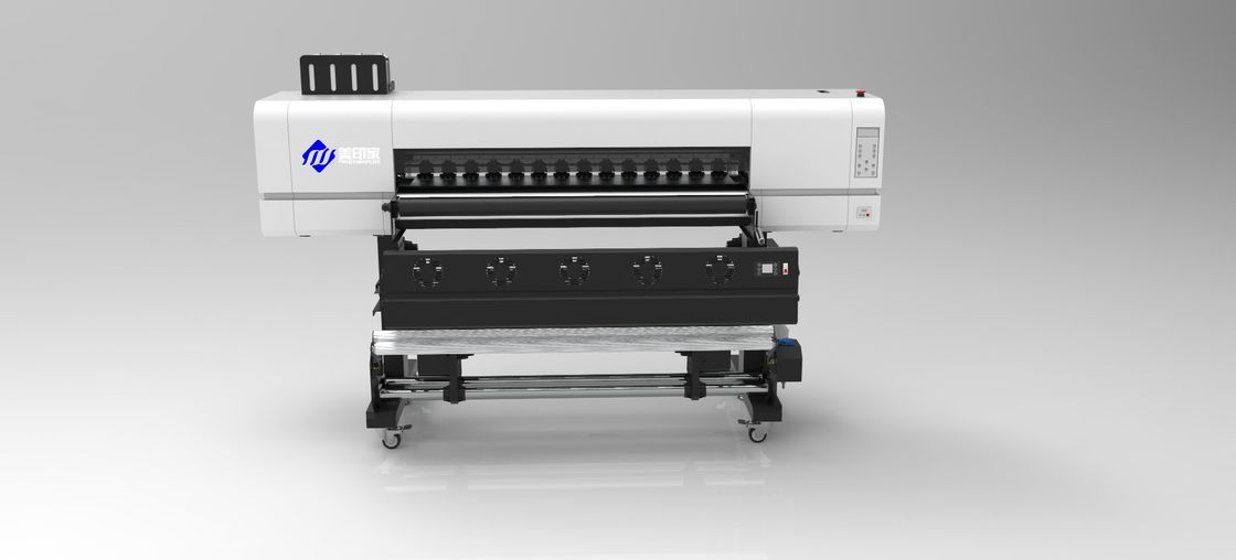 ECO-oplosmiddelprinter met 720*2400 DPI-resolutie en kabelinterface voor op water gebaseerde inkt