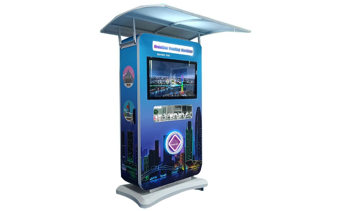 100 stuks / kanaal Aanpassen Variëteit van kleur Automatische souvenirmachine