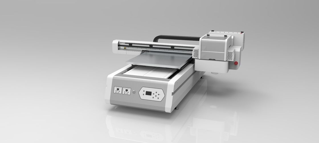 Witte inkt THK lineaire gids Rail UV platbed printer voor afdrukgebied tot 600x900 mm