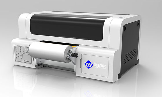 Intelligente Kleine Uv Flatbed Printer 30cm wijd Kleine Inkt Jet Printer