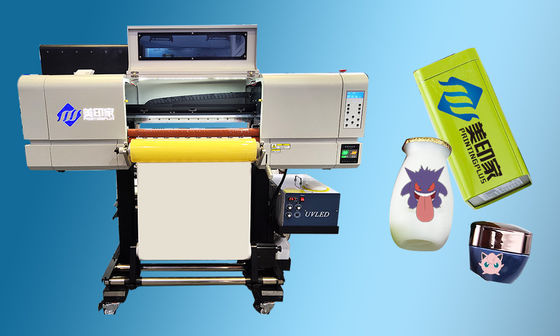 1500ML Inkjet-Drukmachine met CMYK + Wit + V voor PET-foliedruk