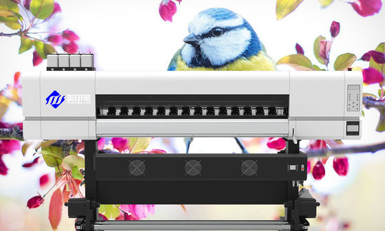 EPSON-I3200A1 HD-solvent-inkjetprinter met CMYK-kleur