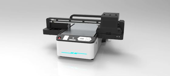 Precision 6 Pass UV Inkjet Flatbed Printer Negatieve druk systeem met 600 mm x 900 mm Print Area