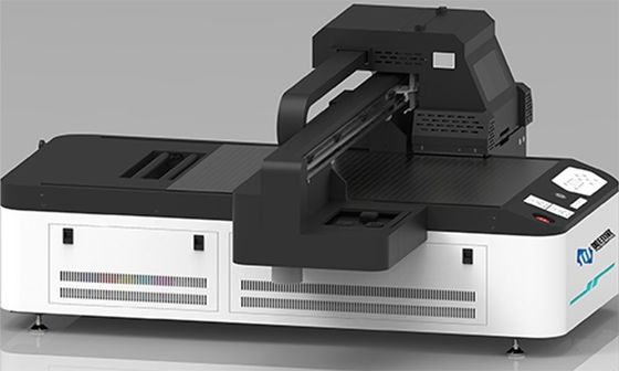 UV-inkjet-platbedprinter met vernisinkt voor glanzende matte en textuurmaterieel