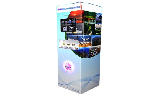 Automaten voor het verkopen van multi-kleurige herdenkingsbadges
